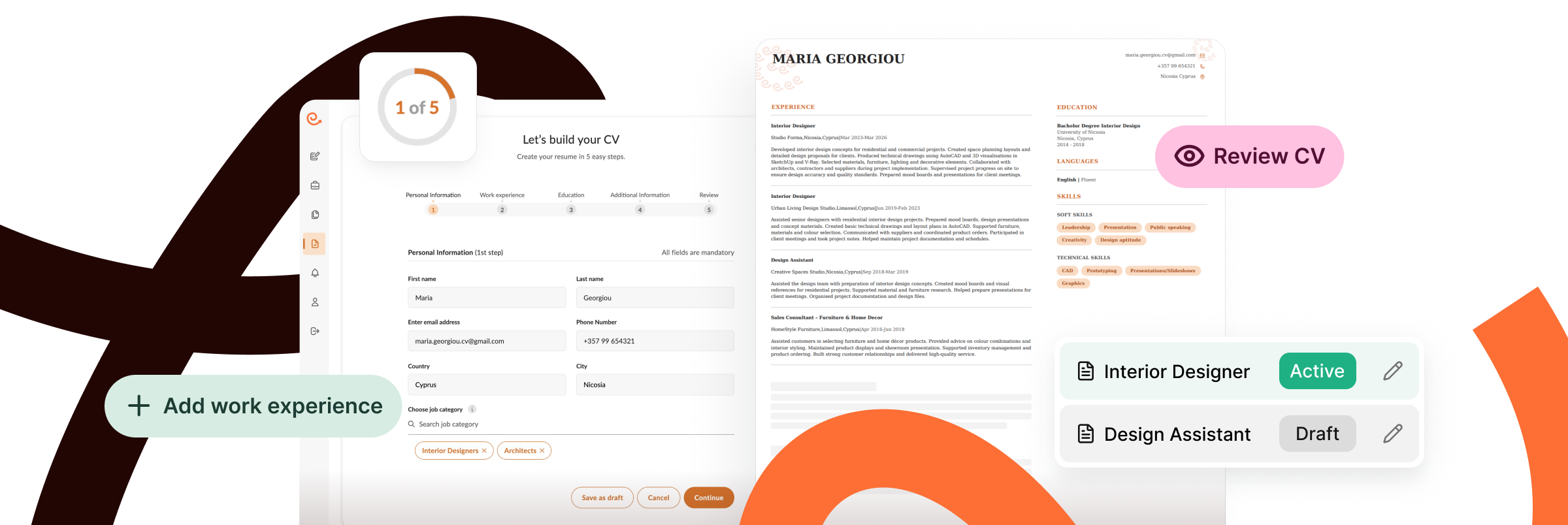 Create a Professional CV Banner